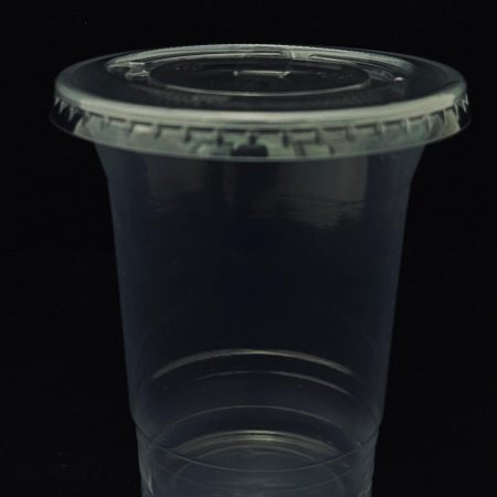 Glass With Flat Cap