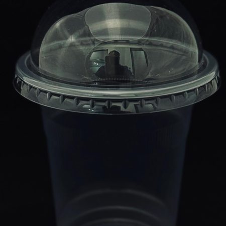 Glass with Dome Cap
